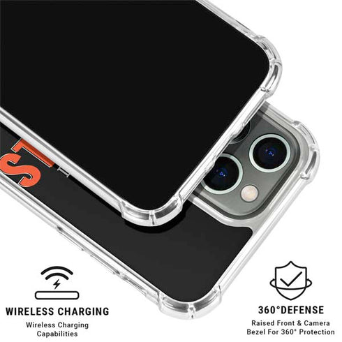 NFL Cincinnati Bengals Helmet iPhone 16 Pro Clear Case